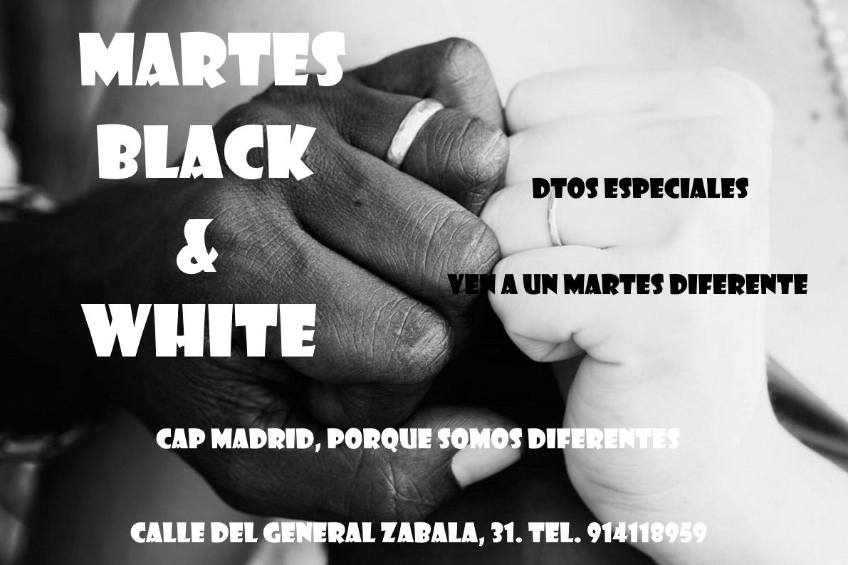 Martes Black&White en Cap Valencia