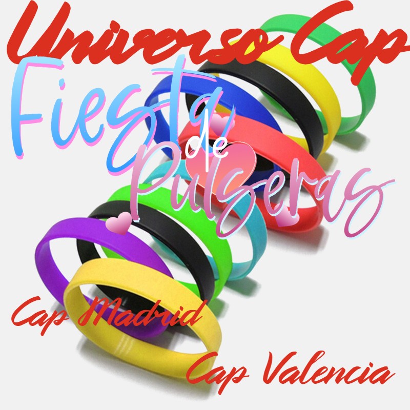 ¡¡¡¡FIESTA DE LAS PULSERAS EN UNIVERSO CAP. ¿Y TÚ QUÉ QUIERES? ESCOGE UN COLOR!!!!