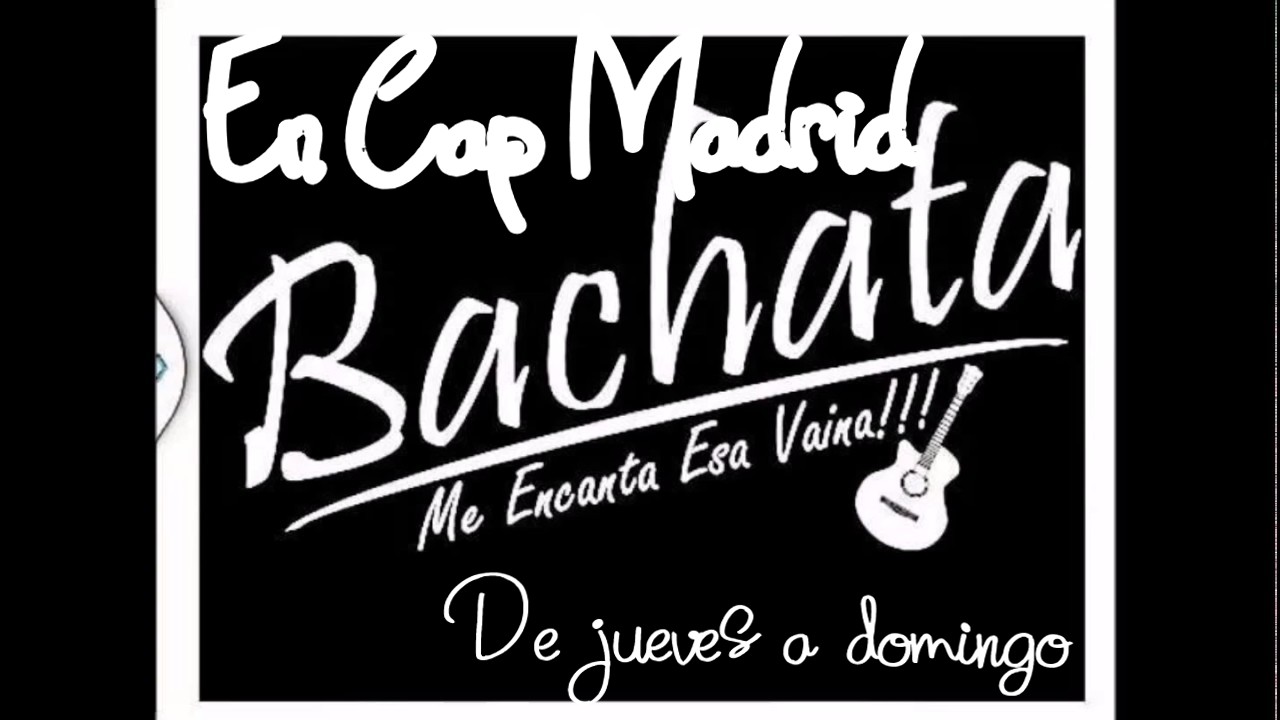 ¡¡¡¡FIESTA DE LA BACHATA EN DISCO PUB CAP. DE JUEVES A DOMINGO EN CAP VALENCIA!!!!